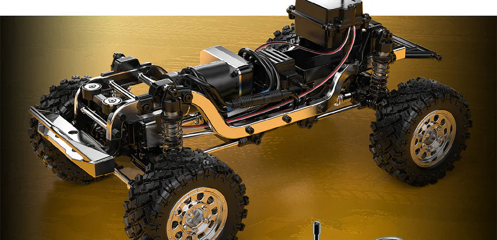 MJX Hyper Go H12Y+ 1/12 Scale RC Car High-Torque 3650 Brushless BLDC Motor Aluminum Shell - Silver