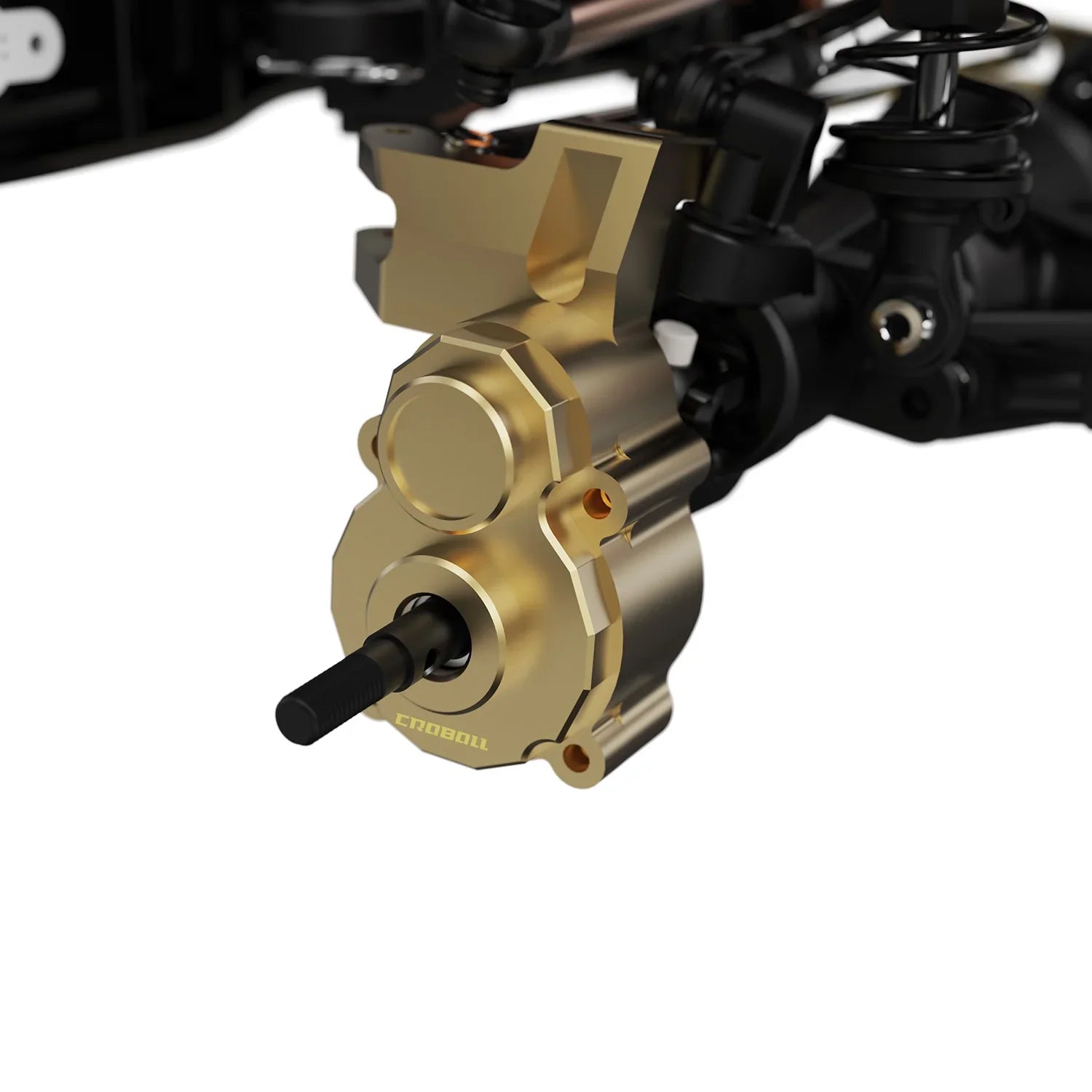 Rlaarlo Brass Front Portal drive axle mount(Front) & Portal Housing Inner for 1/7 RC Crawler