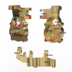 Rlaarlo Brass Front Portal drive axle mount(Front) & Portal Housing Inner for 1/7 RC Crawler