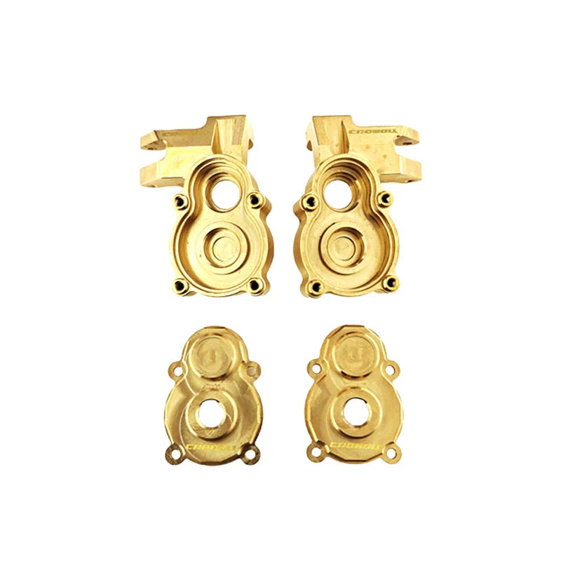 Rlaarlo Brass Front Portal drive axle mount(Front) & Portal Housing Inner for 1/7 RC Crawler