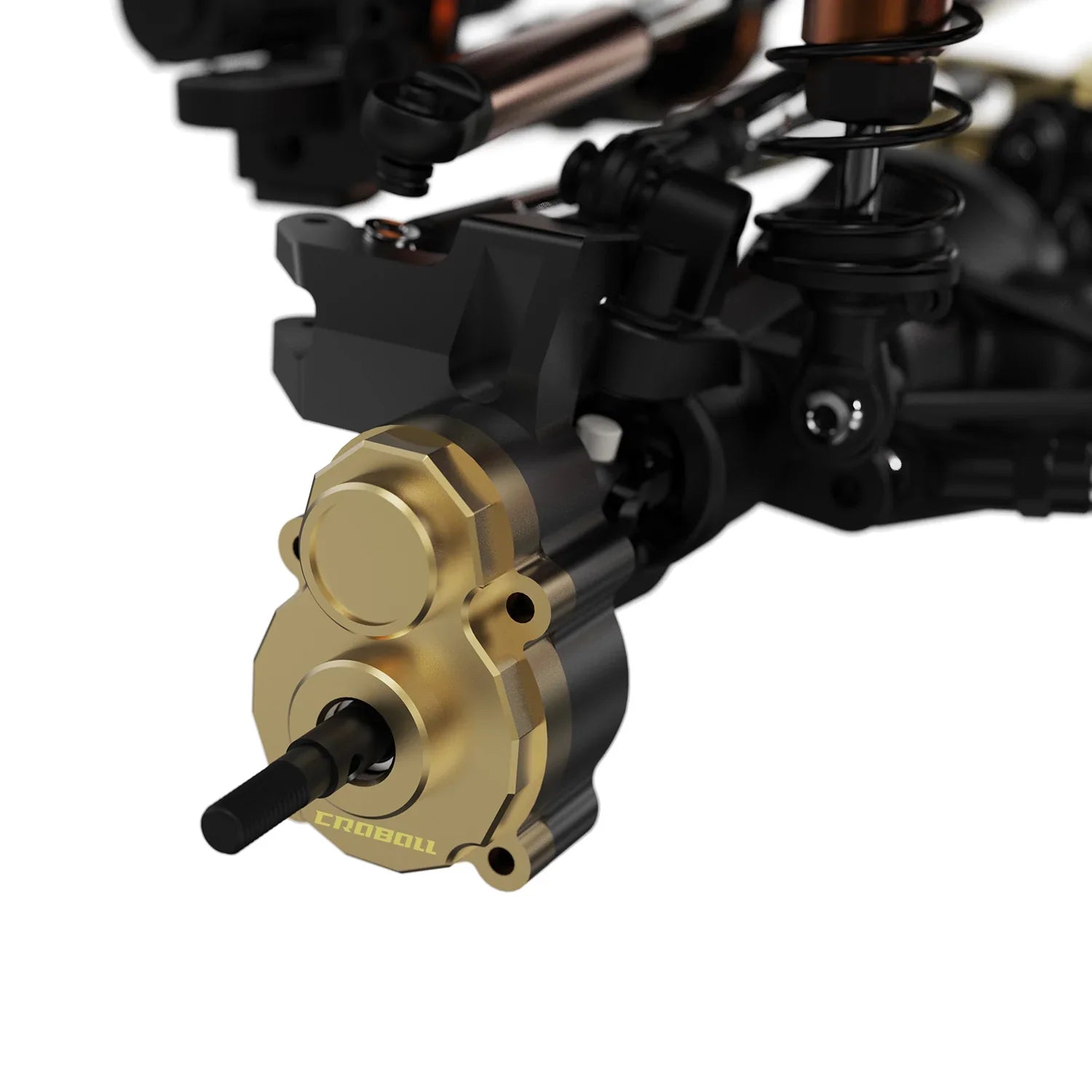 Rlaarlo Brass Rear Portal Housing Inner for 1/7 RC Crawler