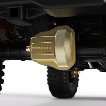 Rlaarlo Brass Front Rear Axel Diff Covers for 1/7 Crawler