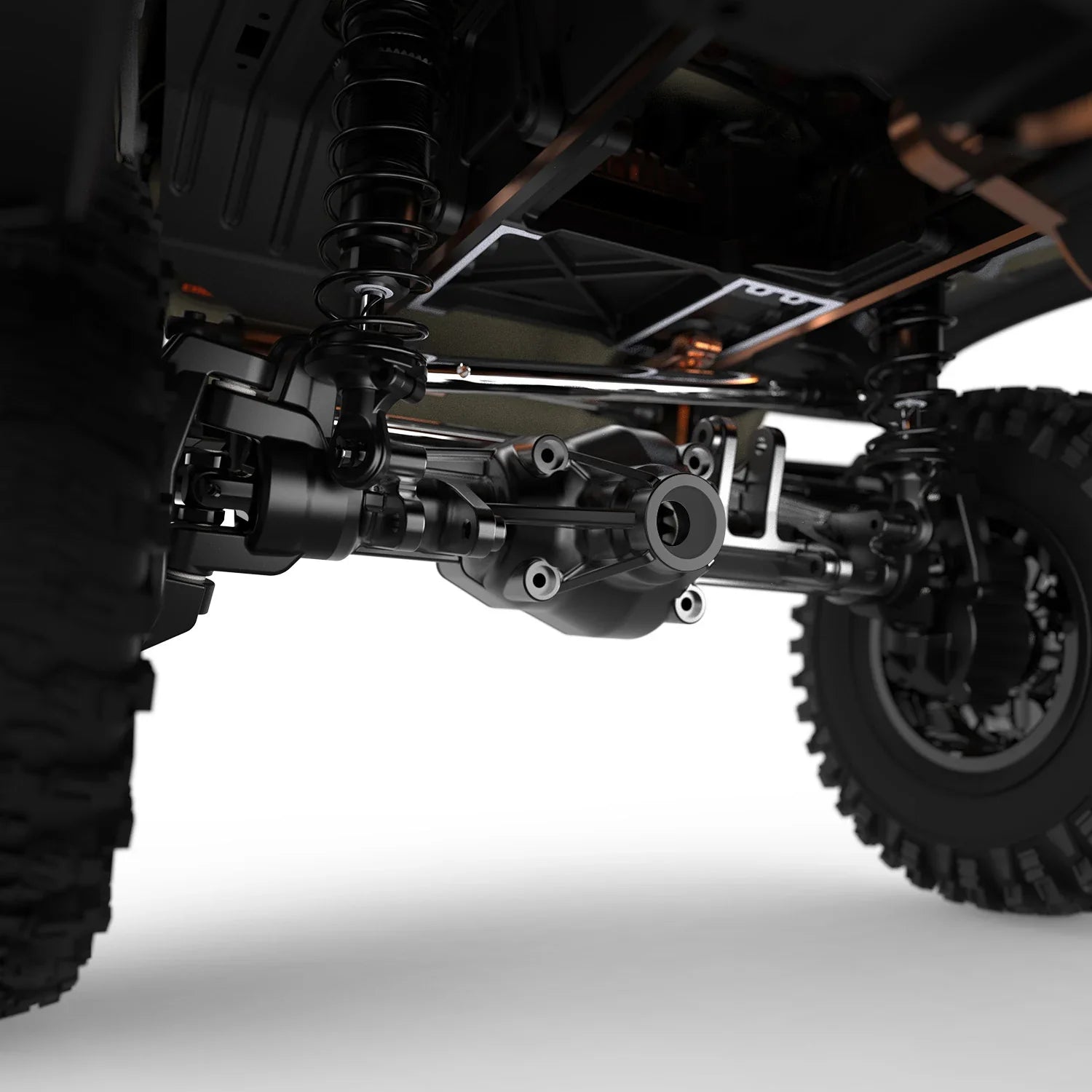 Rlaarlo Metal Front Portal Housing Axle For 1/7 RC Crawler
