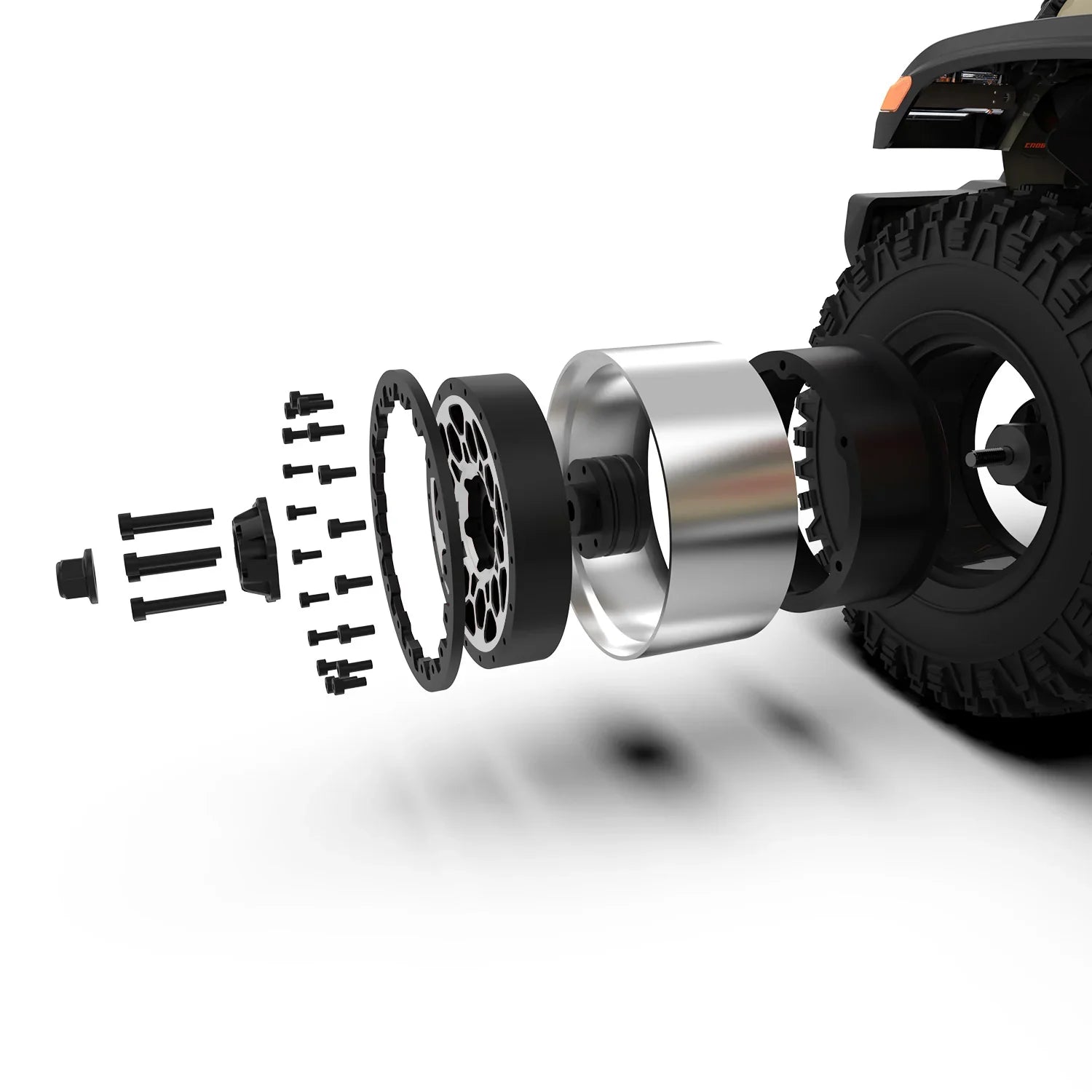 Rlaarlo Aluminum Wheel Hub(4pcs) for 1/7 RC Crawler