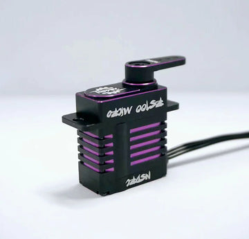 NSDRC LIMITED EDITION PURPLE RS100 SERVO & HORN - HeliDirect