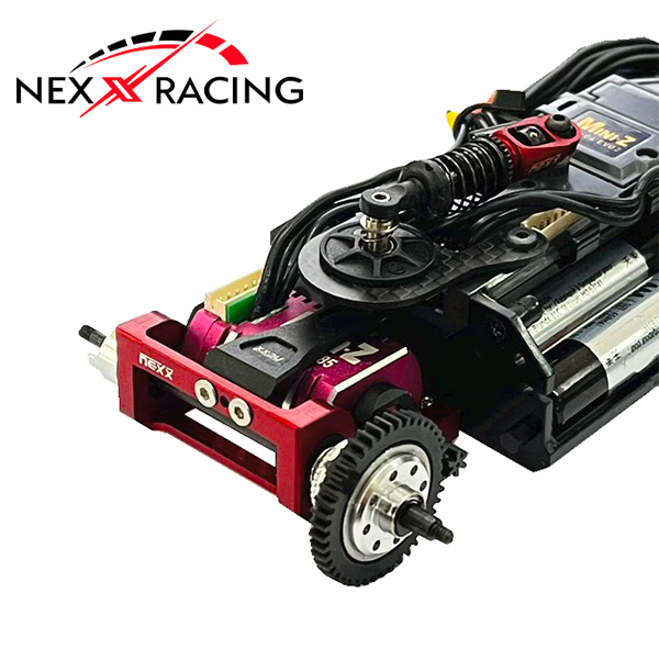 Nexx Racing Motor Mount For MR04 - RED - HeliDirect