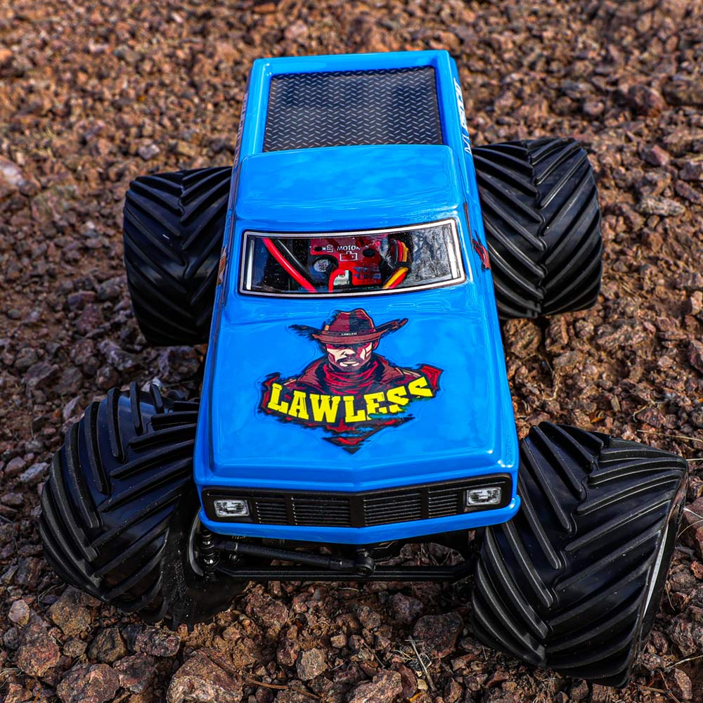 Redcat MT-18 - 1/18 Scale Brushed Monster Truck - BLUE