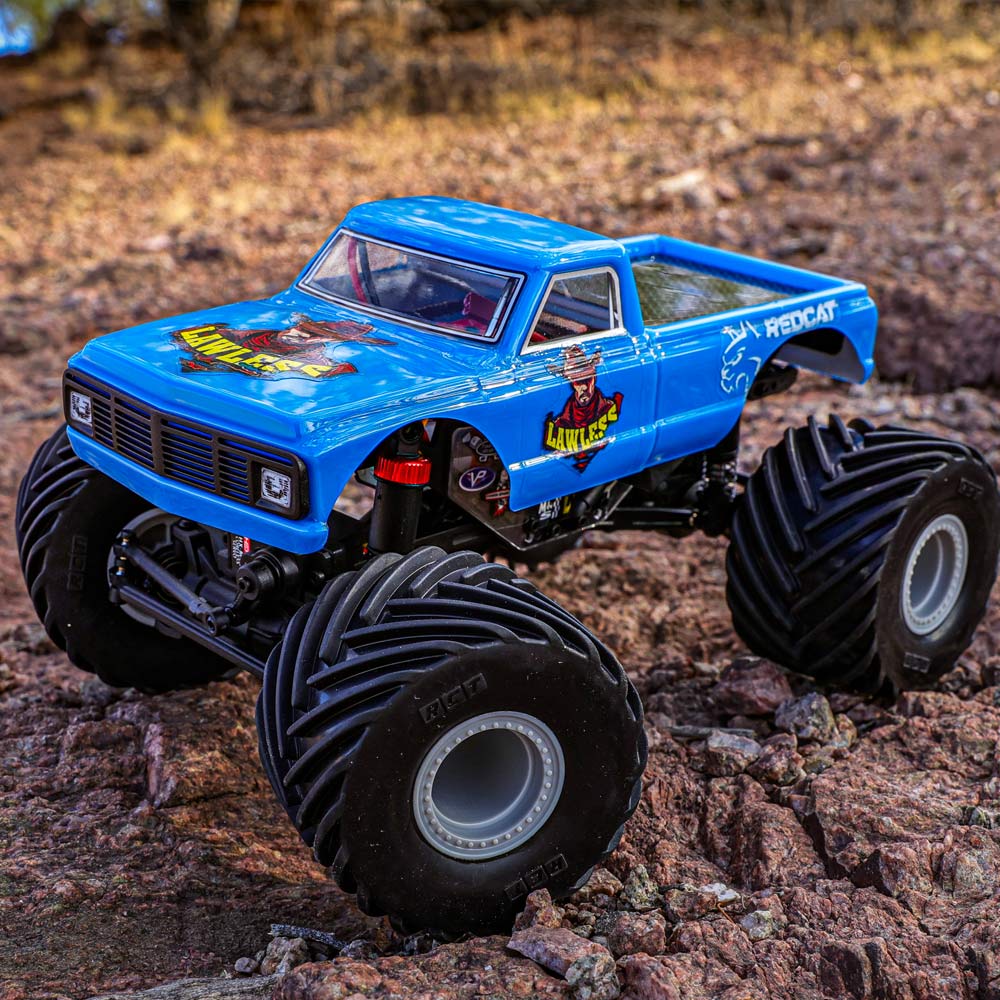 Redcat MT-18 - 1/18 Scale Brushed Monster Truck - BLUE