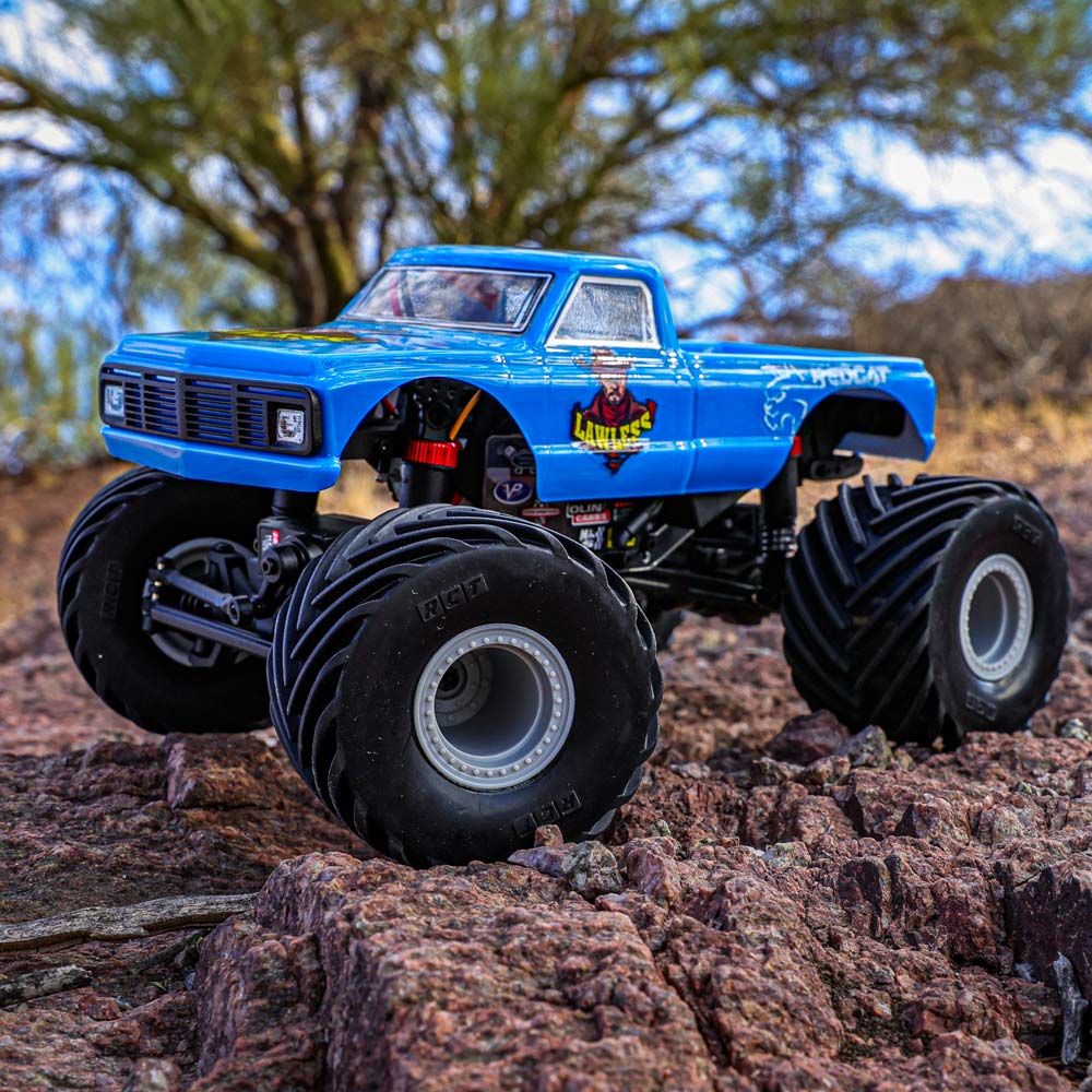 Redcat MT-18 - 1/18 Scale Brushed Monster Truck - BLUE