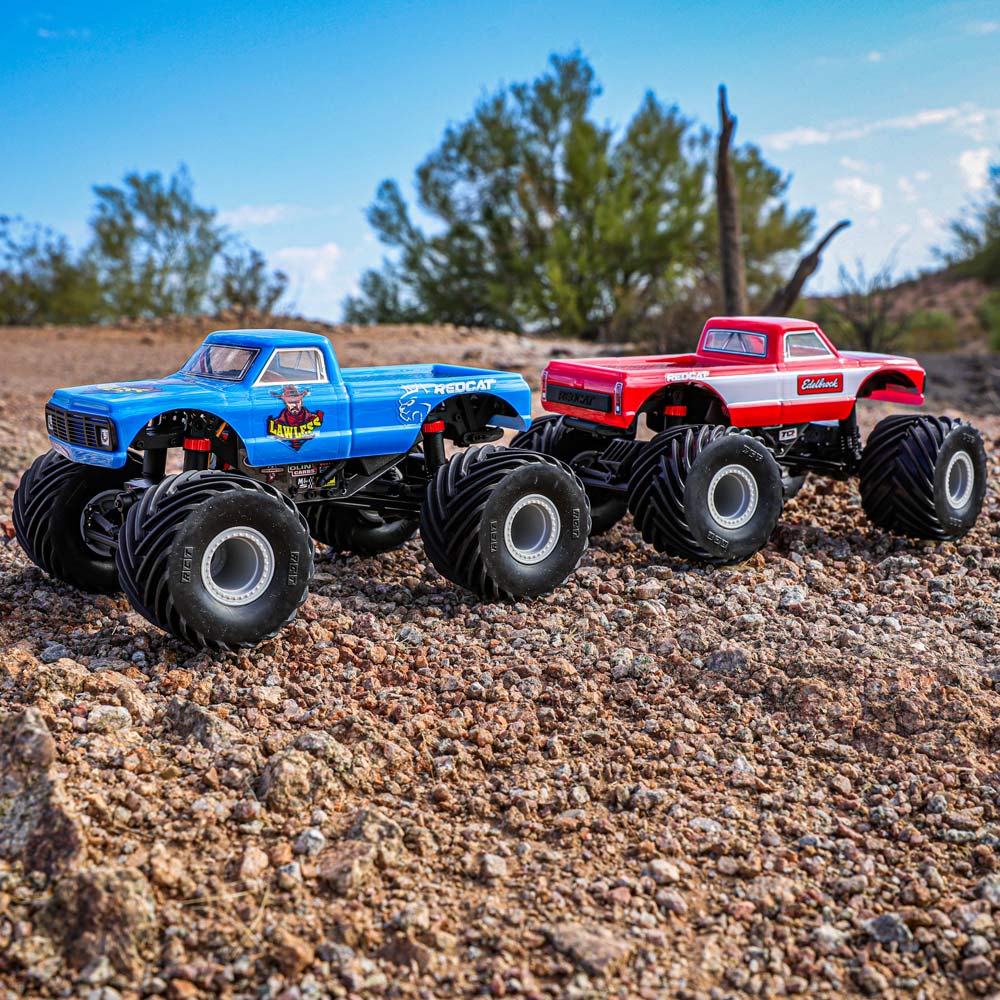 Redcat MT-18 - 1/18 Scale Brushed Monster Truck - BLUE