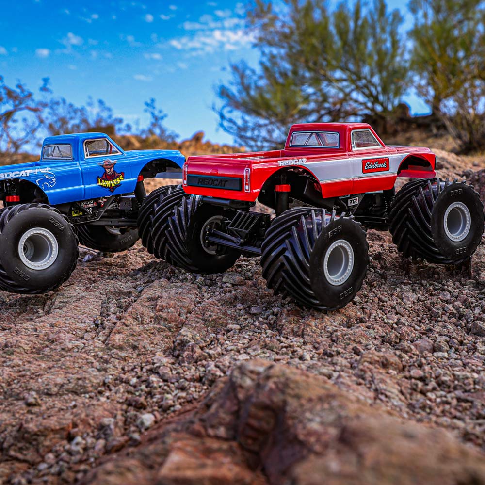 Redcat MT-18 - 1/18 Scale Brushed Monster Truck - BLUE