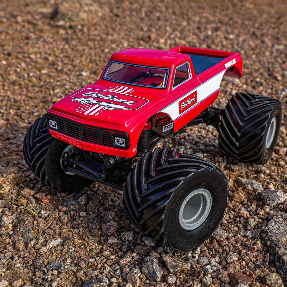 Redcat MT-18 - 1/18 Scale Brushed Monster Truck - RED