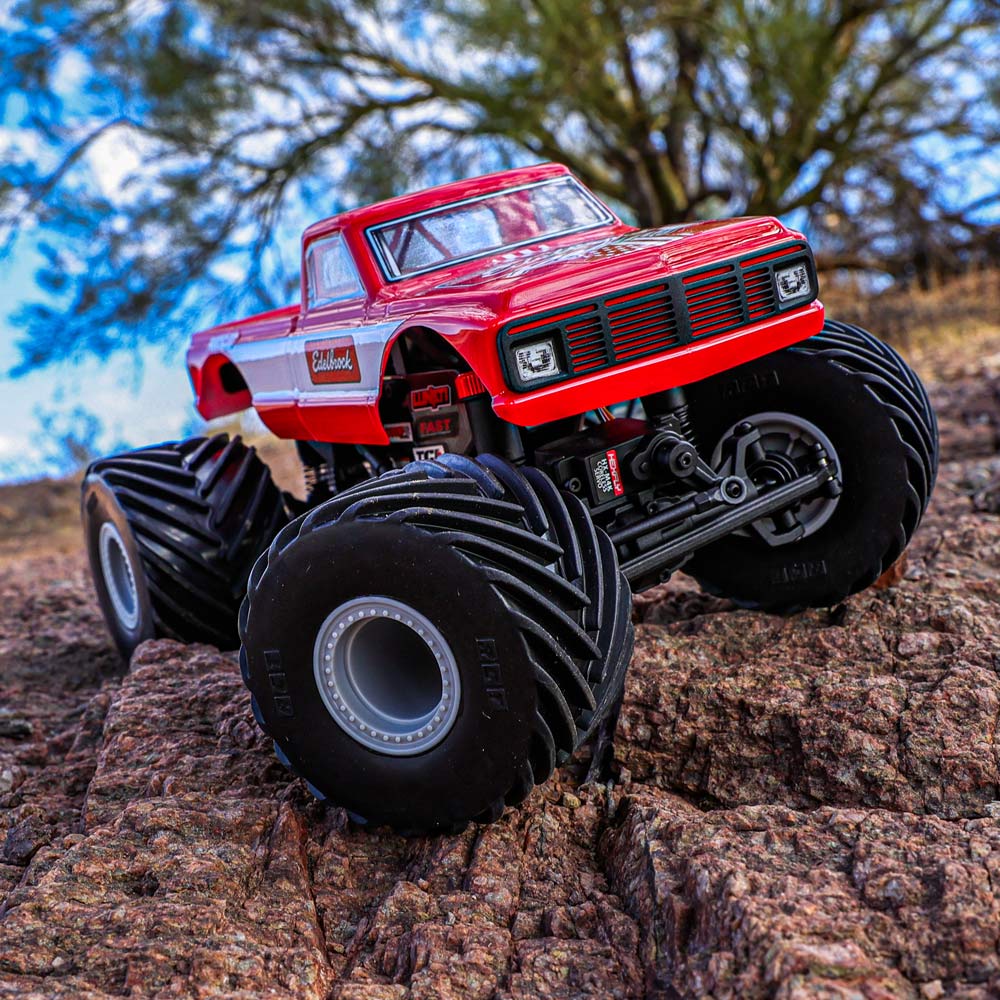 Redcat MT-18 - 1/18 Scale Brushed Monster Truck - RED