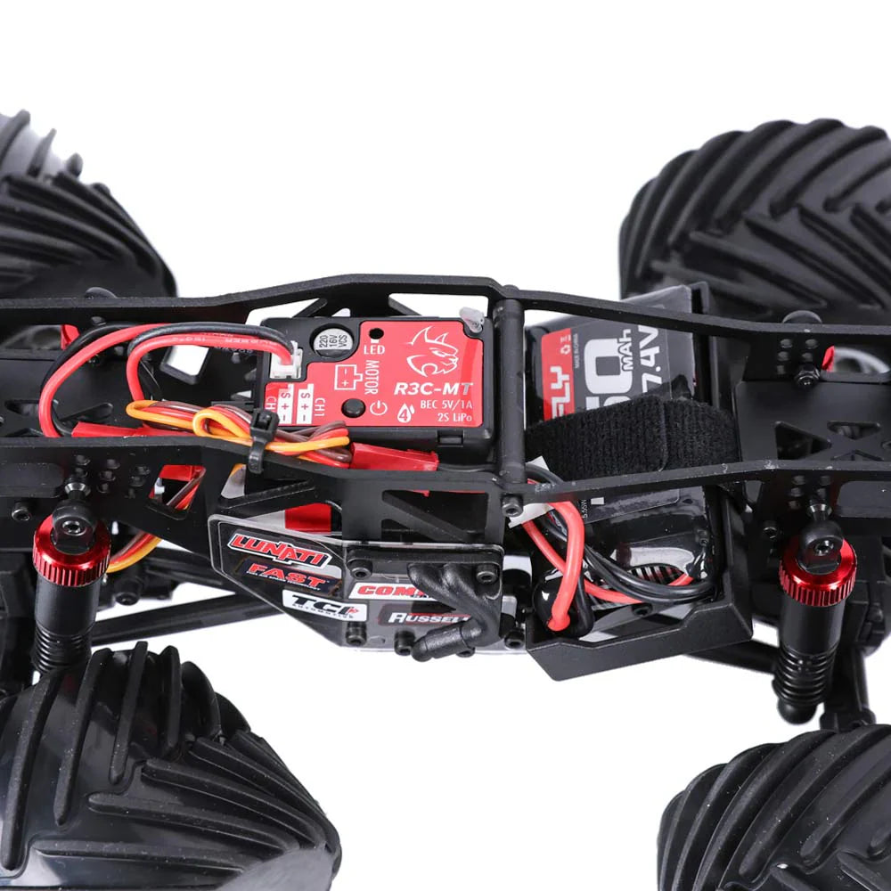 Redcat MT-18 - 1/18 Scale Brushed Monster Truck - BLUE