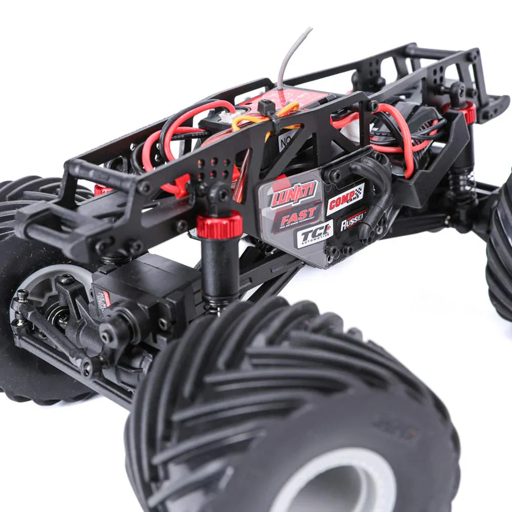 Redcat MT-18 - 1/18 Scale Brushed Monster Truck - RED