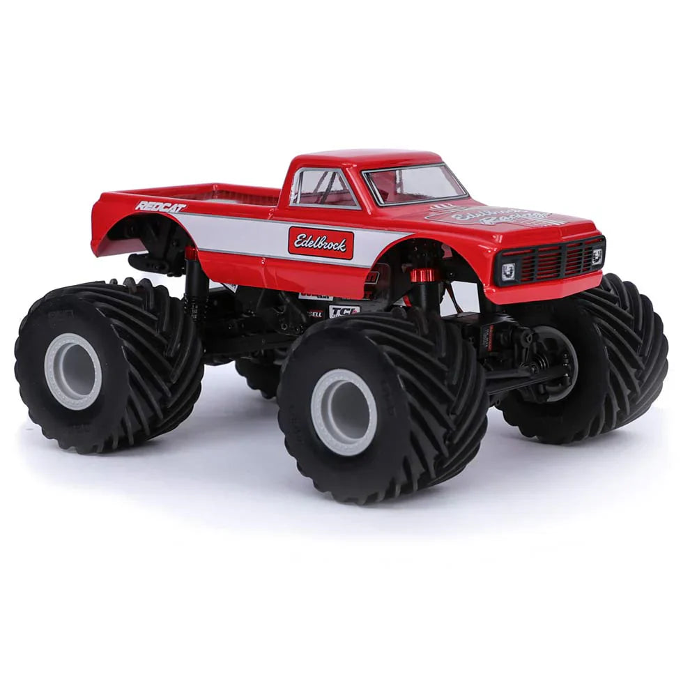 Redcat MT-18 - 1/18 Scale Brushed Monster Truck - RED