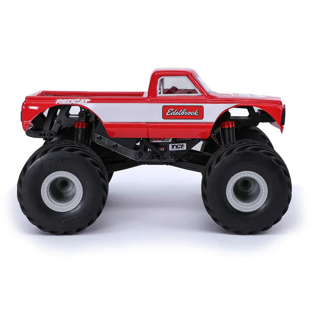 Redcat MT-18 - 1/18 Scale Brushed Monster Truck - RED