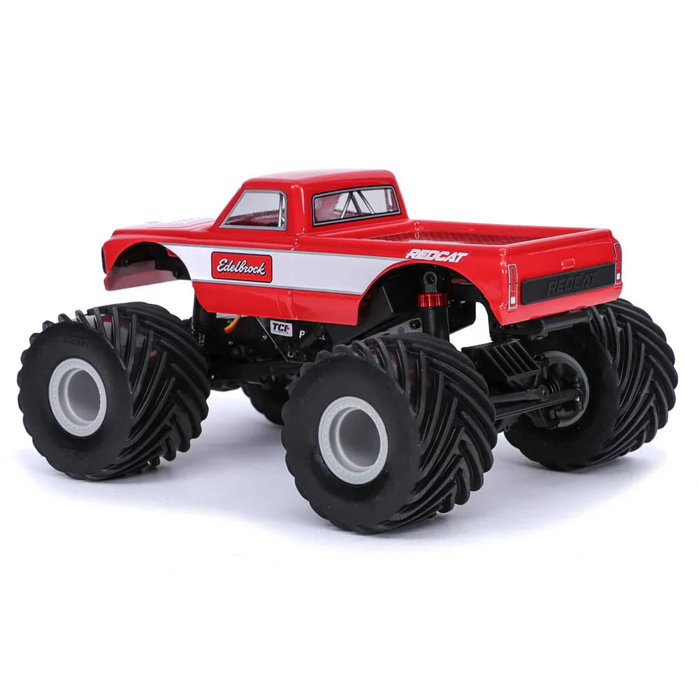 Redcat MT-18 - 1/18 Scale Brushed Monster Truck - RED