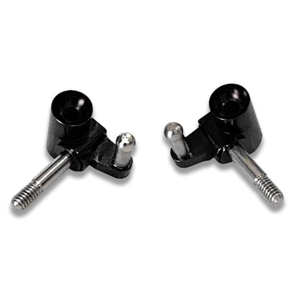 Nexx Racing Aluminum Knuckle Set For V-LINE (BLACK) - HeliDirect