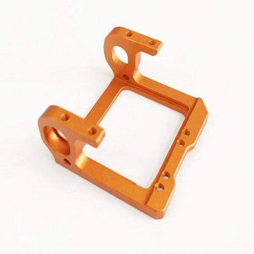 Nexx Racing Aluminum Square Motor Mount Frame (Orange) - HeliDirect