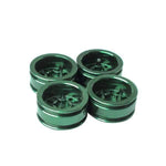 Nexxracing Scx24 Aluminun Rim Set 1.0 Inch Type 2 (CA Tire Glue Version) (4pcs) - HeliDirect