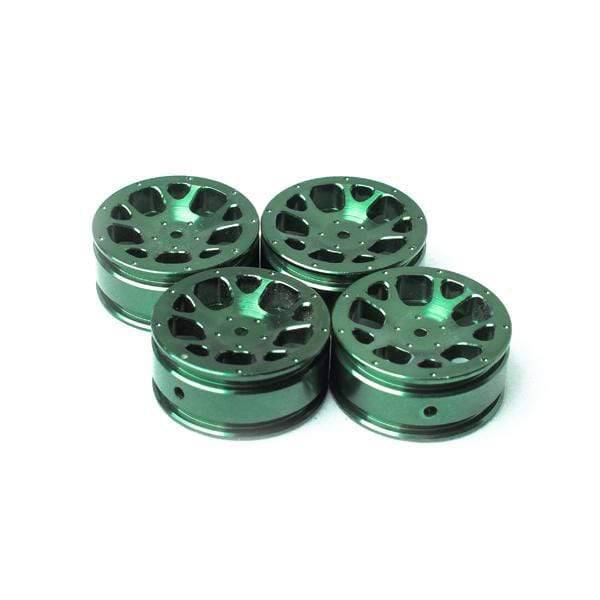 Nexxracing Scx24 Aluminun Rim Set 1.0 Inch Type 3 (CA Tire Glue Version) (4pcs) - HeliDirect