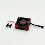 Furitek AeroSpin 30K Aluminum Fan Kit for SlideTech ESC – Black Red Edition