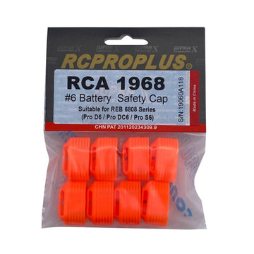 RCPROPLUS Supra X Battery Safety Cap For REB 6808 Pro D6/S6/DC6 - HeliDirect