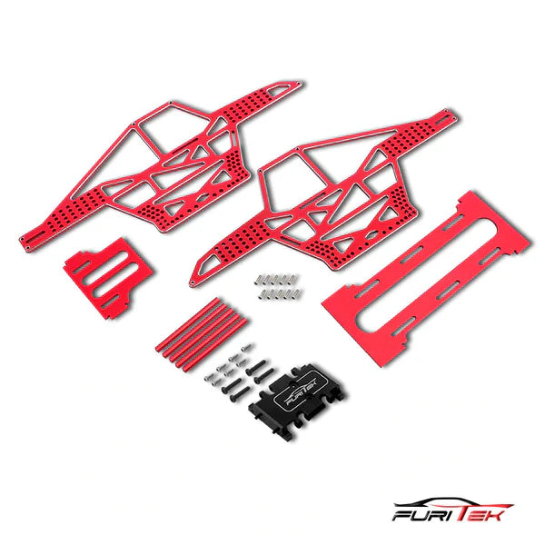 FURITEK Rampart Aluminum Frame - (RED) - HeliDirect