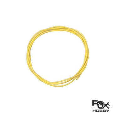 Silicon Rubber wire 28AWG - Yellow x 1 Foot - HeliDirect
