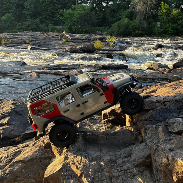 Rlaarlo 1/7 Scale 4WD Brushed RC Crawler MK-07 Hand-Painted