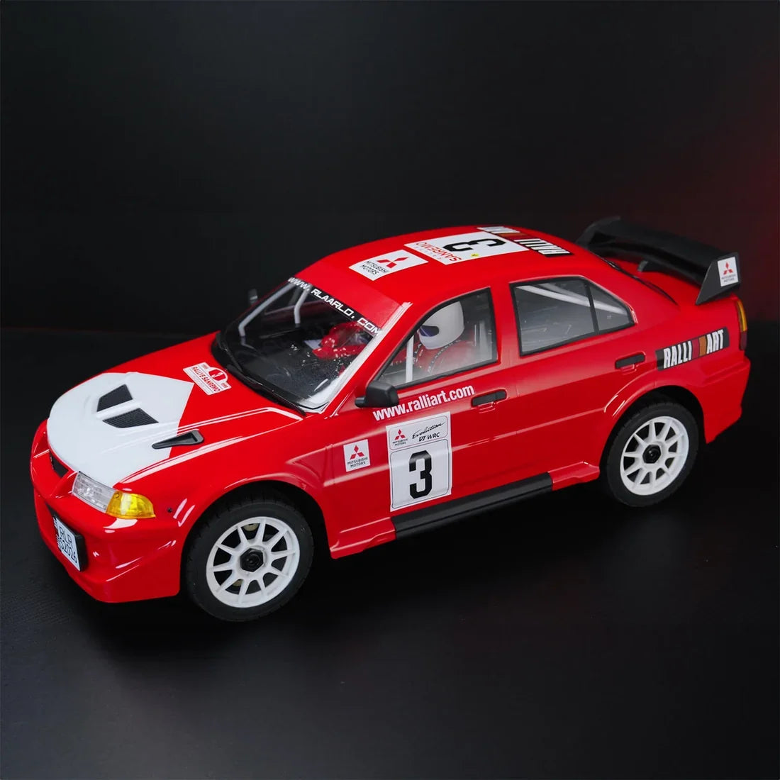 Rlaarlo Mitsubishi EVO 6.5 TME Licensed 1/7 Brushless RTR RC Rally Car | SLEVO-07