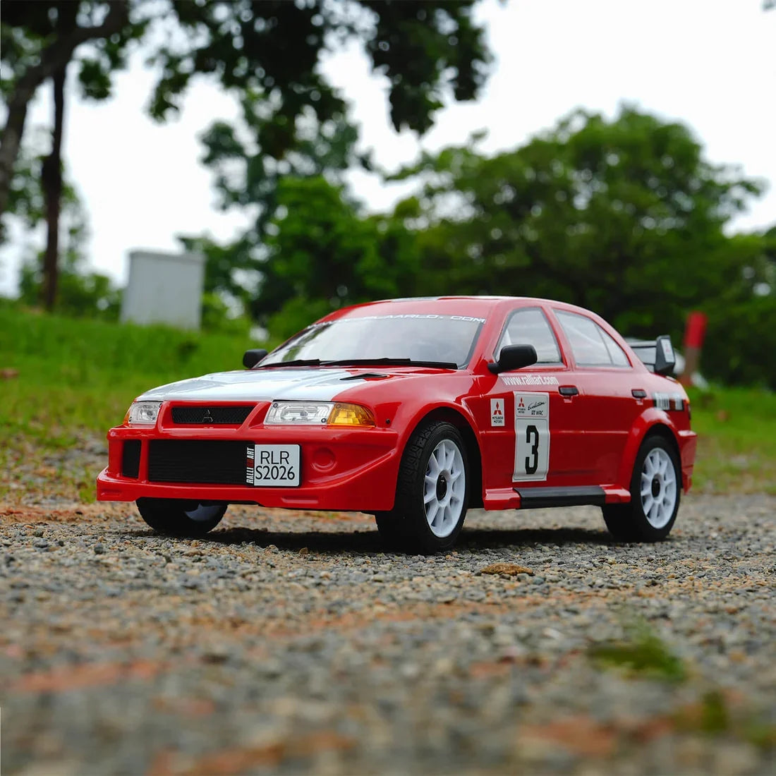 Rlaarlo Mitsubishi EVO 6.5 TME Licensed 1/7 Brushless RTR RC Rally Car | SLEVO-07