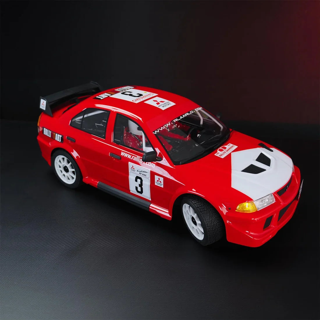 Rlaarlo Mitsubishi EVO 6.5 TME Licensed 1/7 Brushless RTR RC Rally Car | SLEVO-07