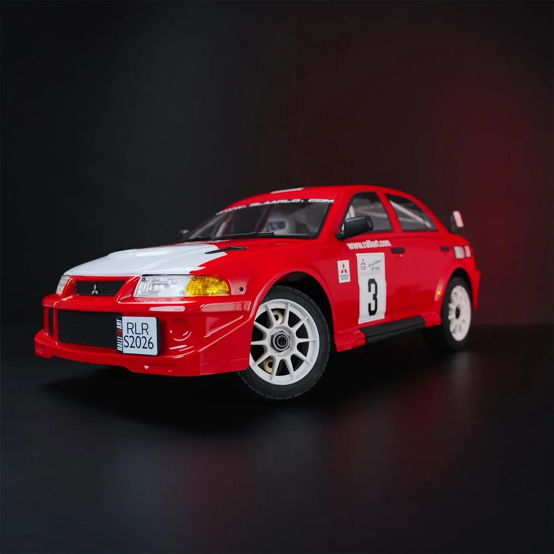 Rlaarlo Mitsubishi EVO 6.5 TME Licensed 1/7 Brushless RTR RC Rally Car | SLEVO-07
