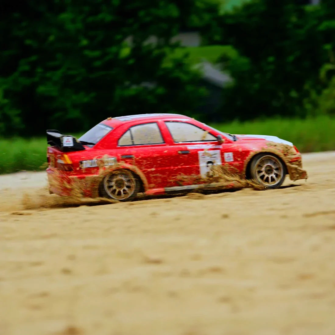 Rlaarlo Mitsubishi EVO 6.5 TME Licensed 1/7 Brushless RTR RC Rally Car | SLEVO-07