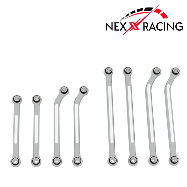 Nexx Racing CNC Alu High Clearance Links Set For TRX-4M - HeliDirect