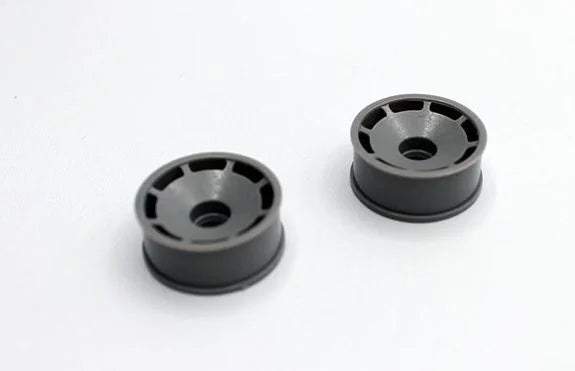 REFLEX RACING SPEED DISH WHEEL FRONT +1 OFFSET (GRAY) - HeliDirect