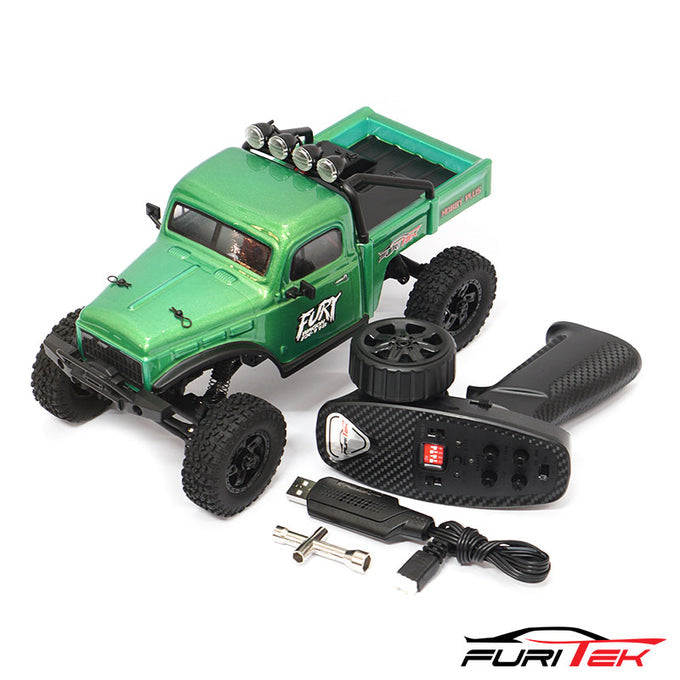 FURITEK FX118 FURY WAGON RTR BRUSHLESS 1/18 RC CRAWLER KIT- Without battery
