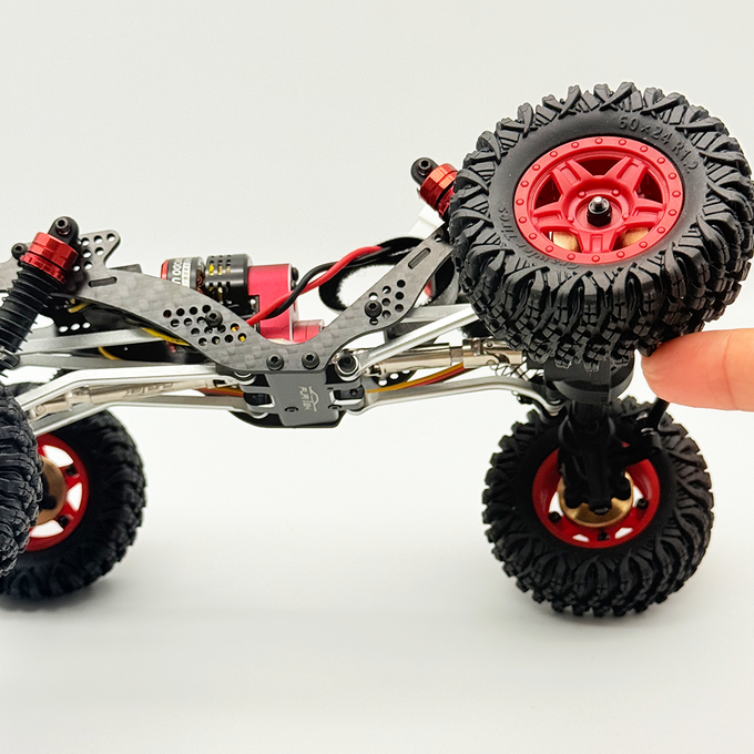 Furitek Terra COMP – 1/18 ARTR Crawler Orange Edition w/ Micro Tesla DigiBoard
