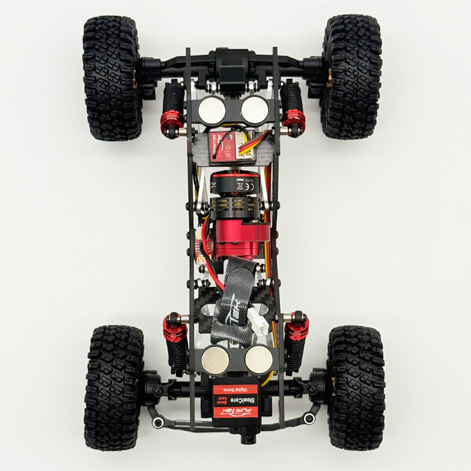 Furitek Terra COMP – 1/18 ARTR Crawler Orange Edition w/ Micro Tesla DigiBoard