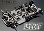 Atomic MRV 1:28 V-Link RWD Racing Chassis Kit (No Electronic)