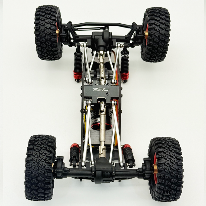 Furitek Terra COMP – 1/18 ARTR Crawler Black Flame Edition w/ Micro Tesla DigiBoard