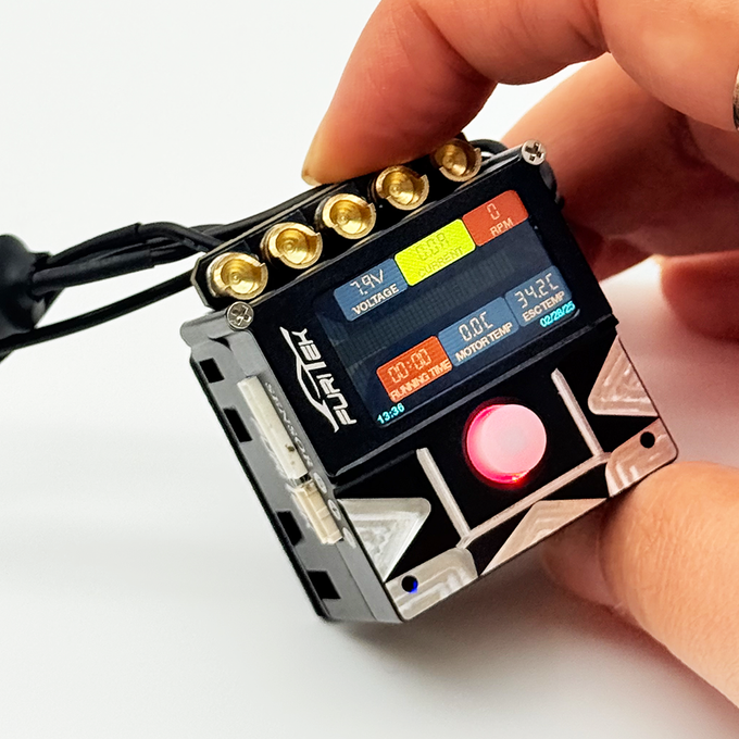 FURITEK SLIDETECH RACE 1/10 160A SENSORED ESC W/ OLED & INTERNAL FAN – Stock/Mod Competition ESC