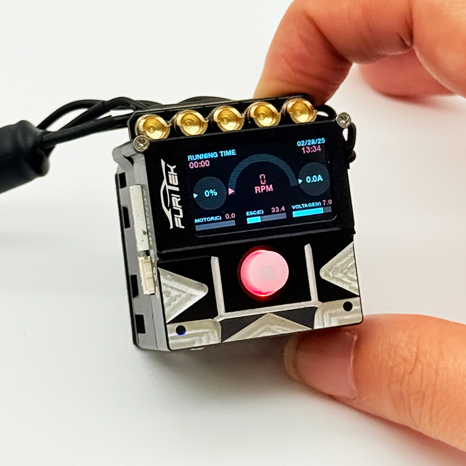 FURITEK SLIDETECH RACE 1/10 160A SENSORED ESC W/ OLED & INTERNAL FAN – Stock/Mod Competition ESC