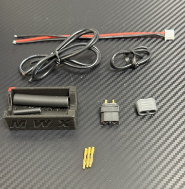 MWX DIY 350 HIGH FLOW CHARGE CABLE AND BATTERY BOX