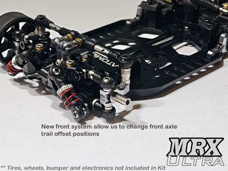 Atomic MRX Ultra Linkless 2WD Competition 1/28 Racing Chassis Kit