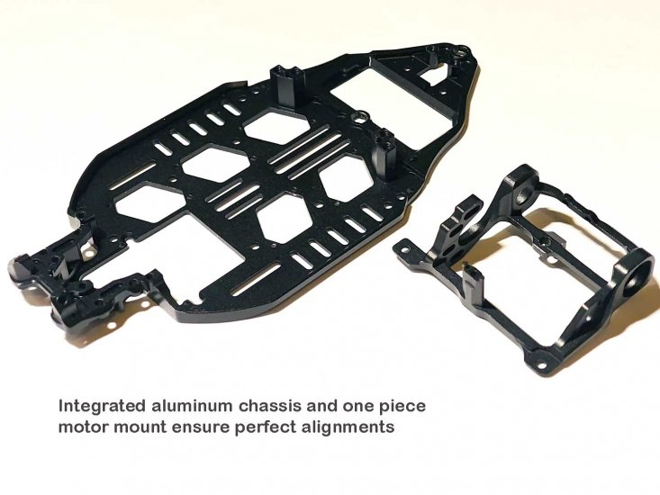 Atomic MRX Ultra Linkless 2WD Competition 1/28 Racing Chassis Kit