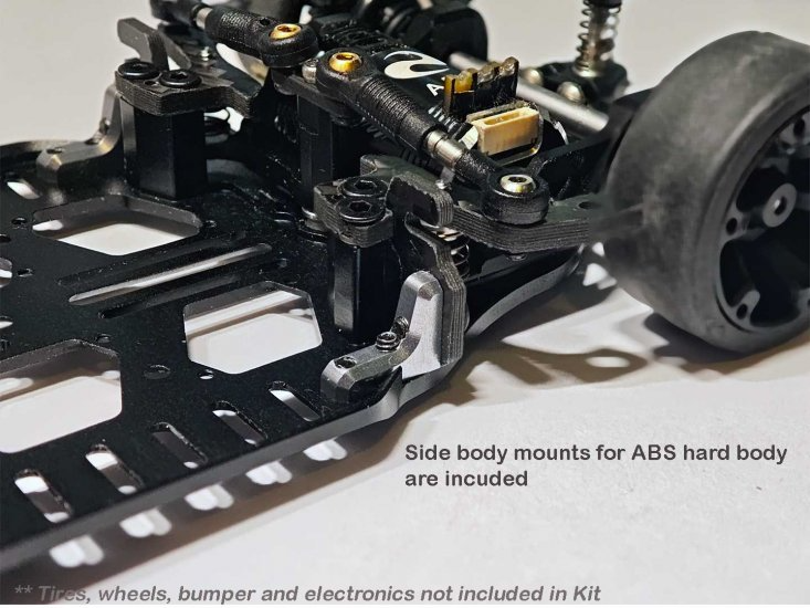Atomic MRX Ultra Linkless 2WD Competition 1/28 Racing Chassis Kit