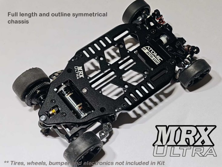 Atomic MRX Ultra Linkless 2WD Competition 1/28 Racing Chassis Kit